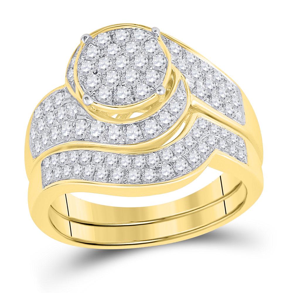  GEMHUB Bridal Engagement Ring Rose Gold 14k 0.64 CARAT